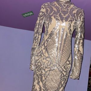 Sparkly Fitted Dress